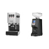 Gaggia New Classic EVO + Eureka Atom 60, black