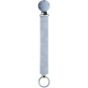 BIBS Ribbon klip na cumlík - Dusty Blue