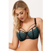 Podprsenka Azal Otylia - výpredaj Farba: Zelená, Veľkosť: 90D