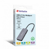 Verbatim CMH-05 USB Typ-C 5000 Mbit/s Strieborná (32150)