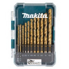MAKITA súprava vrtákov HSS-TiN Ekonomická do kovu 13 ks D-72855