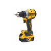 DEWALT Aku skrutkovač 18 V bez uhlíkovej kefky (2 x 5 Ah + nabíjačka + TSTAK) DCD800P2T