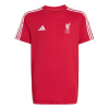 adidas Liverpool T-Shirt Juniors Red 9-10 Years