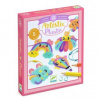 Djeco Kreatívna Sada Artistic Plastic Kawaii Prívesky Na Kľúče