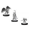 Dungeons & Dragons Nolzur's Marvelous Miniatures - Kobold Inventor, Dragonshield & Sorcerer, 3-pack, 2 cm