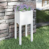 Kvetinový záhon VidaXL drevo 31 cm x 31