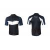 XLC pánsky cyklistický dres s krátkym rukávom JE-S17 Basic, Tmavomodro-bielo-čierna S