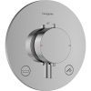 HANSGROHE Ecostat Comfort S termostat pod omietku pre 2 spotrebiče, so zabudovanou bezpečnostnou kombináciou podľa EN1717, chróm, 33718000