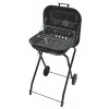 Cattara Gril na drevené uhlie TRAPANI, 46 cm