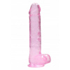 RealRock - Realistické dildo so semenníkmi 23 cm