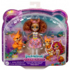Mattel - Enchantimals Glam Party Filigránová líščia rodinka