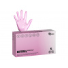 Espeon Nitrilové rukavice NITRIL SPARKLE 100 ks, nepudrované, perleťovo ružové, 4.0 g Veľkosť: S