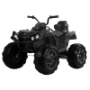 mamido Elektrická štvorkolka ATV s ovládačom, EVA kolesá čierna