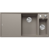 Blanco Axia III 6 Silgranitový drez, 100x51 cm, s ovládaním odtoku a s príslušenstvom, tartufo 523480