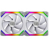 Lian Li UNI FAN SL140 RGB PWM Fan, 2x Pack incl. Controller - 140mm, white UF-SL140-2W