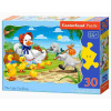 Castorland - Puzzle Škaredé káčatko 30 dielikov - 1-39 dielov
