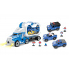 Policajný kamión s 3 autami skrutkovacie, s efektmi 42cm 8590331022182 Wiky