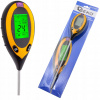 PH meter pôdy, merač kyslosti pôdy 4 v 1 tester