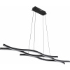 Globo Lighting Geronimo závesné svietidlo 3x35 W čierna 67206H