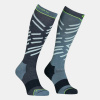 ORTOVOX Pánske SKI TOUR LONG SOCKS black raven - čierne Veľkosť: 45-47