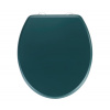 Wenko | WENKO 25171100-WC toaletné sedadlo PRIMA 37x41 cm zelená/strieborná | WE0713