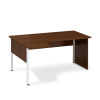 Interiér Říčany Ergonomický stôl ProOffice A 180 x 120/80, ľavý, orech