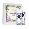 Ryor Levanduľa sprchový gél 200 ml + telové mlieko 300 m l + uterák 30 x 50 cm darčeková sada