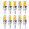 Žiarovka, žiarivka - 10x LED G4 3W 12V AC/DC SMD White Heat (10x LED G4 3W 12V AC/DC SMD White Heat)