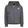 Nike Full Zip Hoodie Infants Carbon Htr 2 - 3 Years