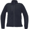BHADRA fleece mikina pracovné oblečenie - Čierna, S
