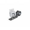 BB Tape Kineziologický tejp čierna s lebkami 5 m x 5 cm