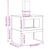 vidaXL Ohnisko s komínom Čierne 60x40x96 cm Oceľ - Čierna - 262246-278878