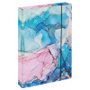BAAGL Desky na školská sešity A4 Jumbo Marble Pink