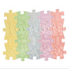 Muffik: Sensorická nano puzzle podložka - pastel, 20 kusov