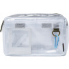 Fotografická taška Polaroid Ripstop Crossbody Clear biela