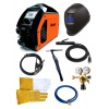 Zvárací set – TIG JASIC 200 Pulse AC/DC PFC LCD s horákom, redukčný ventil, kukla, kábel,