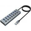 AKASA USB hub Connect 7 IPS 7-Port AK-HB-21BKCM