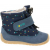 FARE BARE detské zimné topánky MODRÉ 5041201 č.21