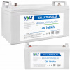 VOLT 140 Ah gélová batéria 12V pre fotovolticke zariadenia. Životnosť viac ako 12 rokov