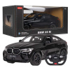 RASTAR RC Auto BMW X6 M 1:14 na diaľkové ovládanie + LED svetlá, čierne