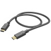 Hama 201589 USB-C 2.0 typ C-C, 1m, černý USB-C 2.0 typ C-C, 1m, černý