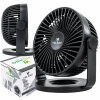 AKUMULÁTOROVÝ STOLOVÝ VENTILÁTOR VETRÁK BEZDRÔTOVÝ STOLOVÝ TICHÝ