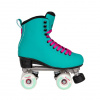 Powerslide Kolečkové brusle Chaya Quad Melrose Deluxe Turquoise (Velikost eur: 41, Řada: Chaya, Počet koleček: 2x2, Velikost koleček: 62mm)