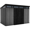 KETER Pent Signature Garden House 11x7, 342 x 226 x 216 cm, sivá KETER 259824