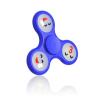 mobilNET Modrý spinner - fosforeskujúce tváre (plast) DNA-0065-SPN-FOSFO