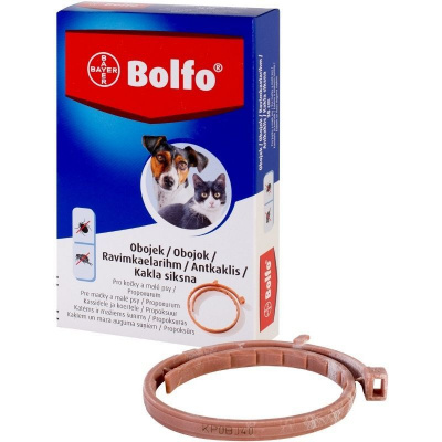 Bayer Bolfo obojok pre mačky a malé psy 38 cm