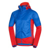 Northfinder Pánska hybridná bunda s aktívnou izoláciou CERVINO redblue 2XL BU-5125OR