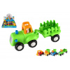 Teddies Auto stavebné a poľnohospodárske plast 10-16cm na zotrvačník mix druhov
