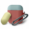 Elago AirPods Silicone Duo Hang Case EAPDH-IRO-CBLYE