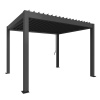 Biohort pergola 3x3,5 - 312 x 367,5 cm, tmavosivá metalická B440230